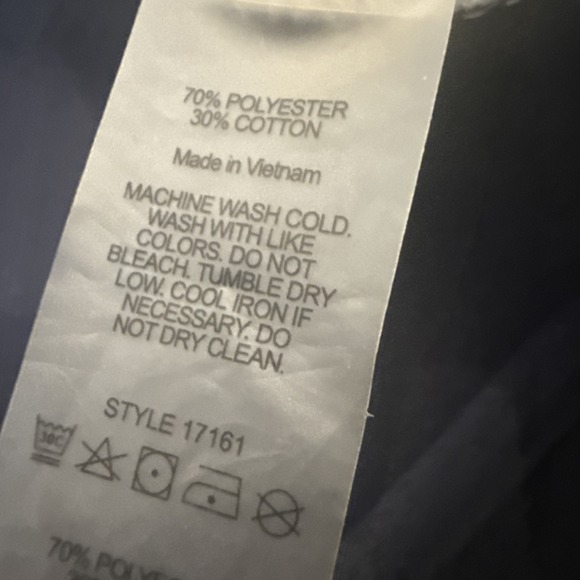 Tory Burch Tory Sport Colorblock Sz M Track Jacket Navy White Athleisure Zip - Picture 11 of 12